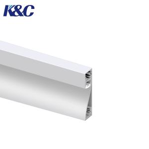 K80 LED Corner Aluminium Profile 80mm Height with PC Diffuser