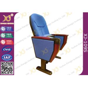 China Empty Box In Armrest Church Auditorium Chairs For Conference Audio System on sale