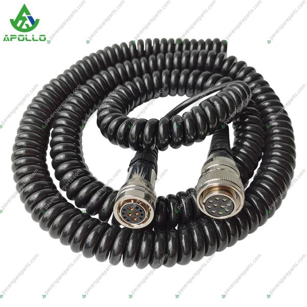 APOLLO High-quality Cable 83701042 Spiral Cable 04-02-02561 Digital Controller Cable for Asphalt Paver