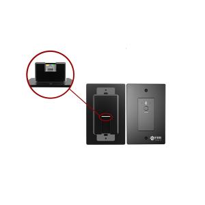 2CH Bluetooth Dante Wall Plate PoE Power Supply RJ45 Interface