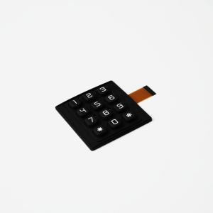 High Elongation Silicone Rubber Keypads For Automotive Medical Industrial
