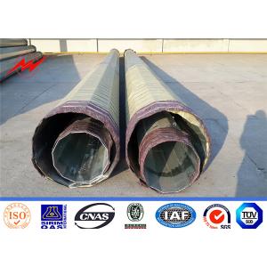 70-120FT Electric Steel Power Transmission Pole 1200kg Metal Power Pole