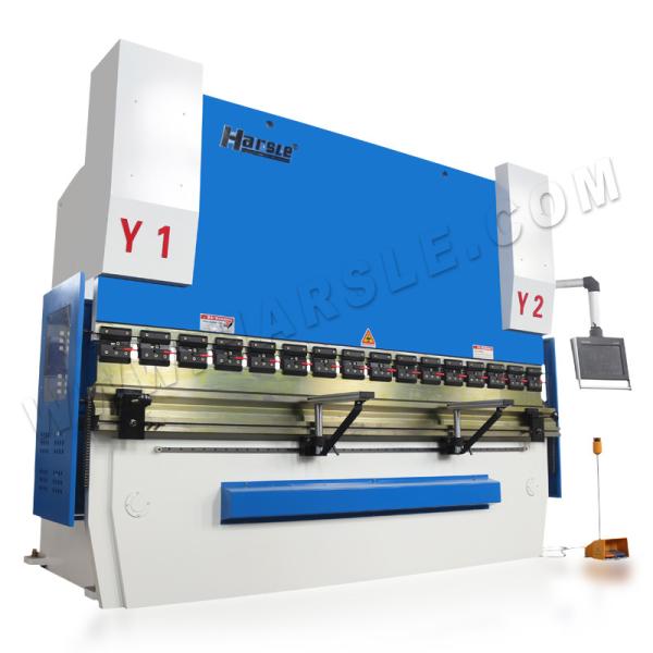 Buy HARSLE hydraulic sheet metal press metal brake CNC bending machine for aluminum window at wholesale prices
