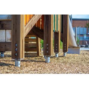 Industrial Helical Anchors Foundation Steel Helix Screw Pile Customized