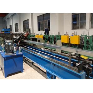 High Speed Channel Cable Tray Roll Forming Machine Line With Servo Flying Cutoff