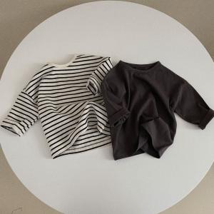 Organic Cotton Crewneck Long Sleeve Tee