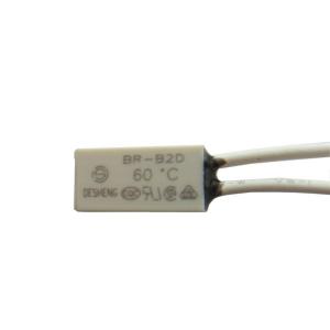 Epoxy Resin sealing Thermal Protector BR-B2D 65℃ For Transformer