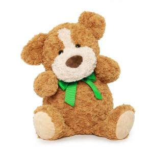 Quality Large Size 24in Brown Stuffed Puppy Dog Plush Toy for Kids Soft Oem Customizable PP Filled Perfect Gift for Children for sale