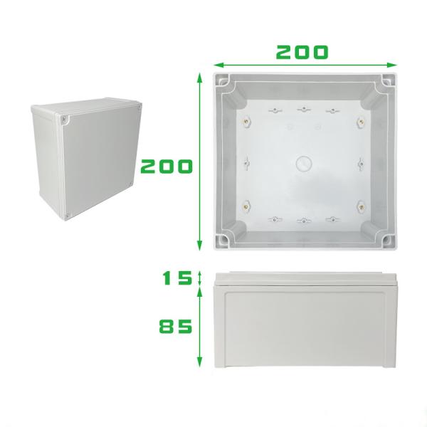 Buy TY-200200100 Industrial Grade Electronic Enclosure Waterproof terminal box at wholesale prices