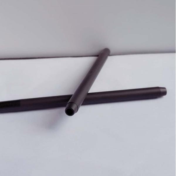 Simple Black Lipstick Pencil Packaging Pvc Material With Customized Size