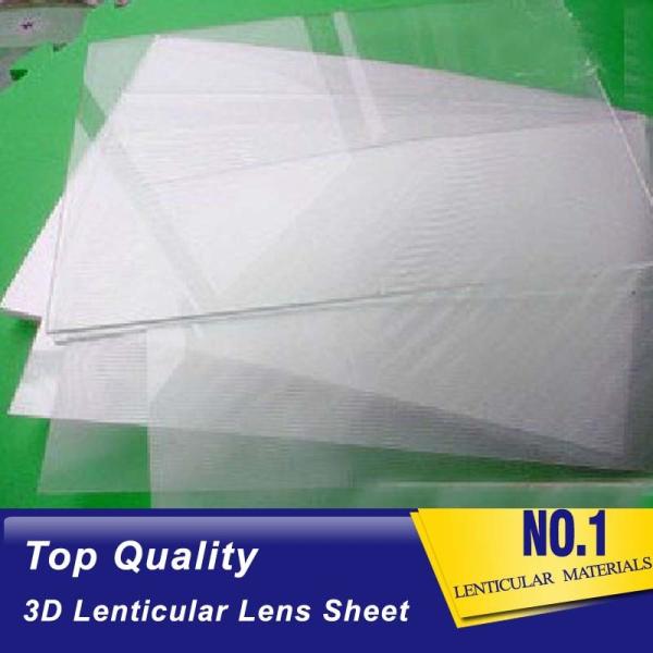 lenticular lens 60 lpi PET 3d sheet-flip lenticular plastic sheets for inkjet