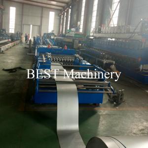 Cable Tray & Cover In One Steel Cold Roll Forming Machine Automatic Change Size