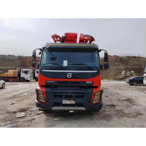 SYM5538THB 66m Concrete Boom Pump Truck Mounted Pump with Vibrating Amplitude 2.6mm