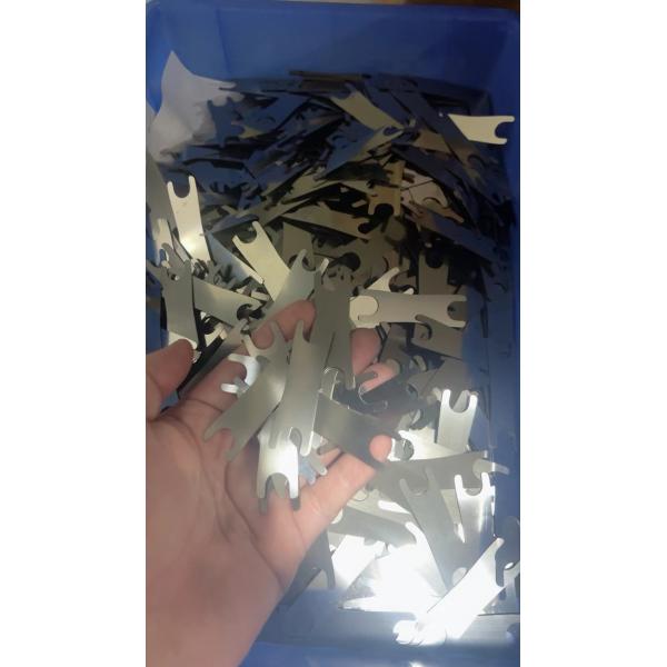 Buy Custom Stainless Steel Hook Tabs / Cable Clips / Slot-Lock Brackets – Precision Metal Stamping for Industrial Applications** at wholesale prices