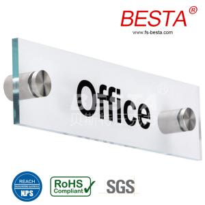 Customization PMMA Lgp Acrylic Sheet , Room Divider Office Furniture Acrylic