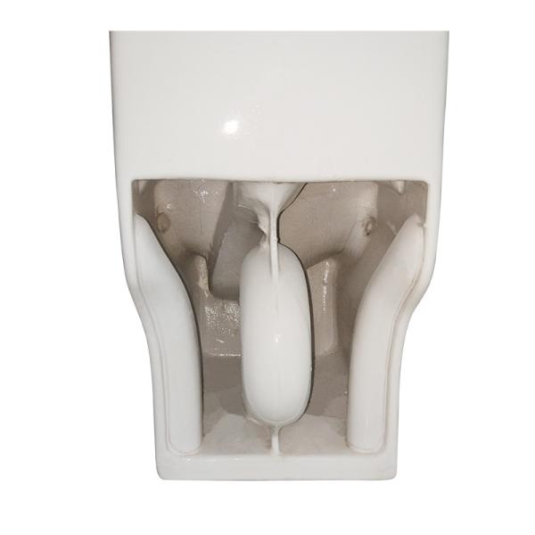 Children One Piece Toilets , S Trap Siphon Action Jetted Bowl