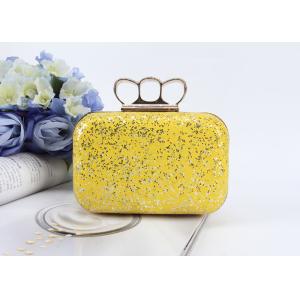 Fashion product ladies mini handbags pu glitter leather clutch bags evening bag