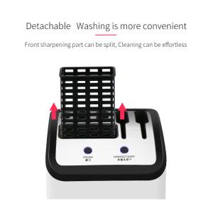 New Design Multifunction Uv Sterilizer Knife Block With Sharpener