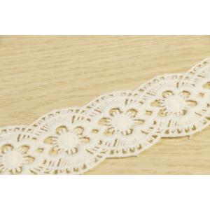 45mm Width Guipure Lace Trims , Multiapplication Floral Lace Ribbon