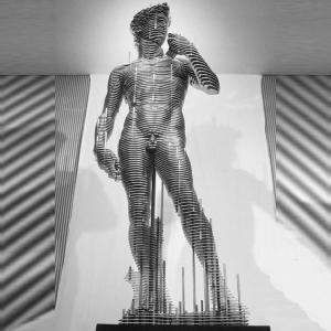 Stainless Steel Marilyn Monroe Sculpture Metal Woman Statue