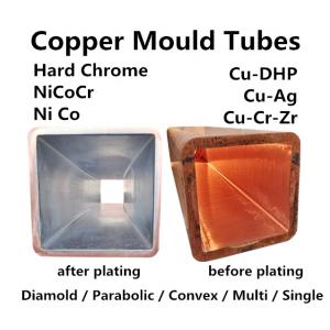 Cu-Cr-Zr Continuous Casting Mould Tube Copper Square 6mm