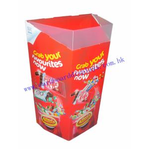 Quality Dump Bin display 4C printing with Gloss lamination for sale