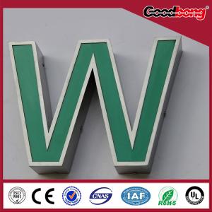 Quality Vacuum hotsale light high quality custom strong alphabet letter signs for sale