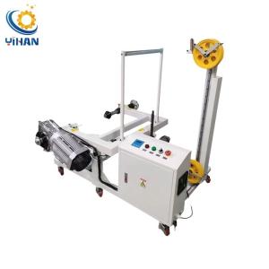300kg Max Loading Cable Wire Pay-off Machine with Wire Feeder and 700MM Rail