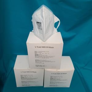 Niosh White Folding Medical Grade Face Mask BFE 99.9%