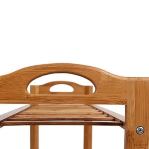 Eco Friendly Wood Racks And Holders Seville Classics 4 Tier Bamboo Shoe Rack