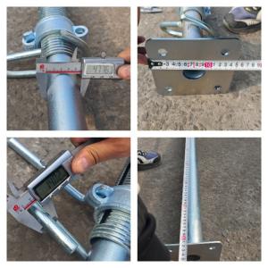 Quality Industrial Construction Formwork Heavy Duty Adjustable Galvanized Acrow Props Shoring Prop for sale