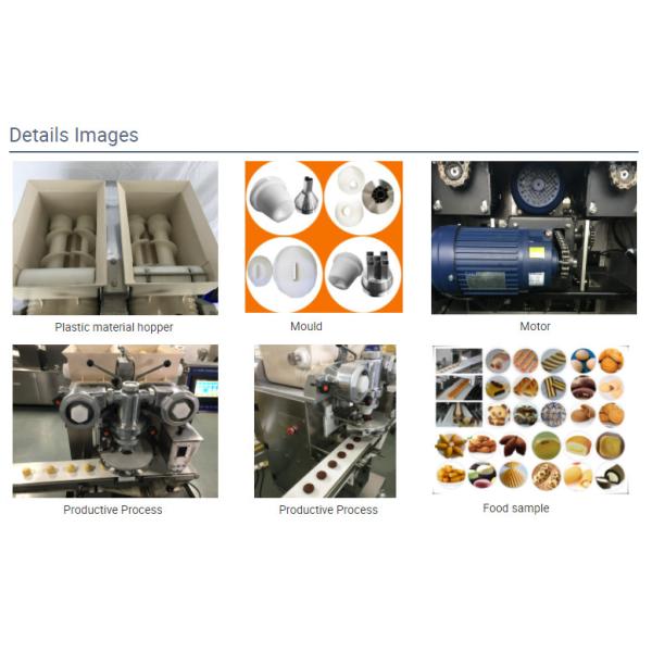 Maamoul Filled Cookies Food Encrusting Machine 3000 - 6000pcs/H