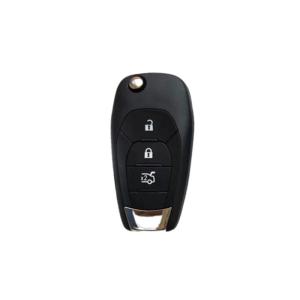 Quality Black Chevrolet Flip Key / Chevrolet Key 3 Buttons 433 Mhz Fob PCF7961 Chip for sale