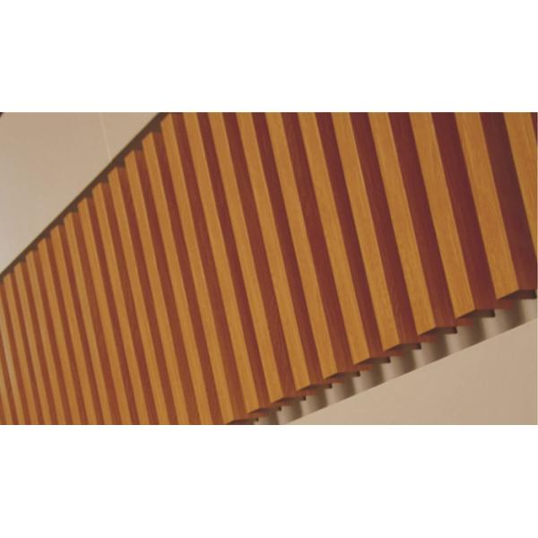 Suspended White U - Aluminum Profile Screen Ceiling Linear Strip Ceiling Panel