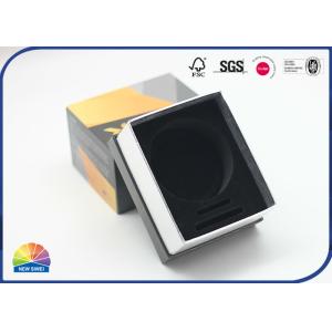 Glossy Shoulder Neck Rigid Boxes Paper Cardboard Package 3 Piece