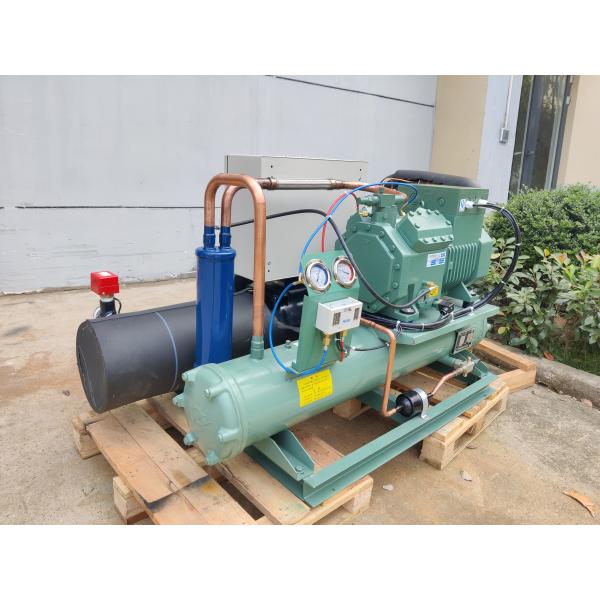 4YG15.2 380V 50HZ Customized Cold Water Refrigeration Equipment Water Cooled Condenser Equipment