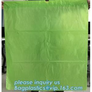 LDPE biohazard waste bin bags disposable medical autoclave bags, biohazard