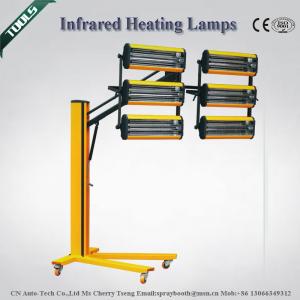 China Quartz Infrared Curing Lamp , Automatic Overload Protection Powder Coat Curing Lamp AT-60W on sale