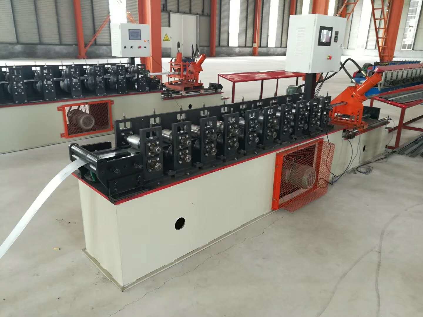 3 Kw Gypsum Channel Roll Forming Machine , Light Gauge Steel Framing Machines