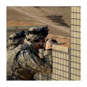 Welded Mesh Defensive Barrier Bastion Flood Protection Wall Sand Container