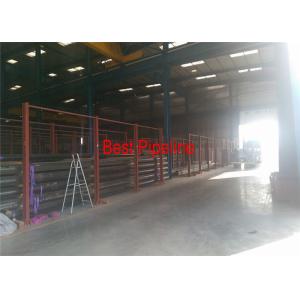 Cold Drawn ERW Steel Pipe DIN 1029 STN 425545 EN 10056 RSt37-2 SAWH Finish