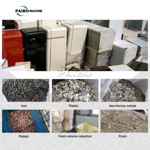 High Separation Rate and Easy Operation Features Waste Refrigerator Recycling