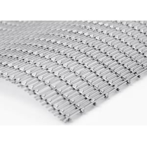 120m Building Sunshade Flexible Metal Mesh Antacid Smooth Surface