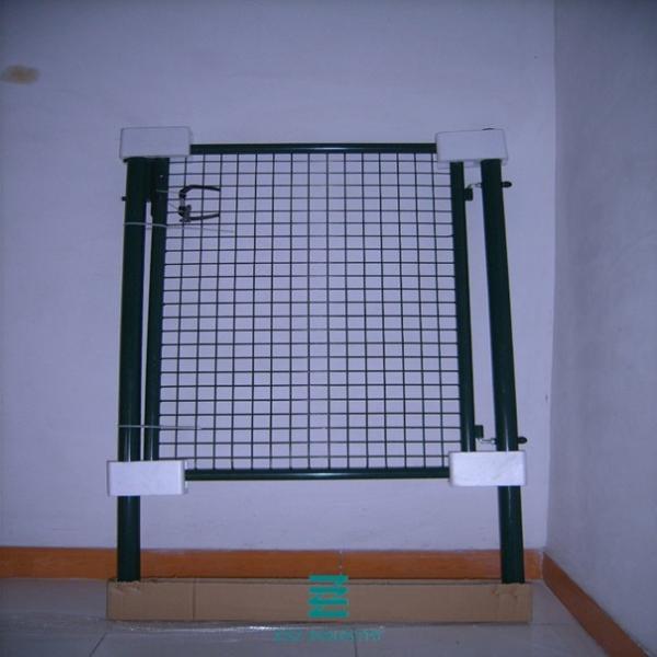 Wire Mesh Steel Garden Gates Powder Coated For Extra Long Durability