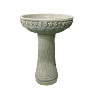 Traditional Kneeing Statue Water Fountain Bird Bath With CE GS TUV UL