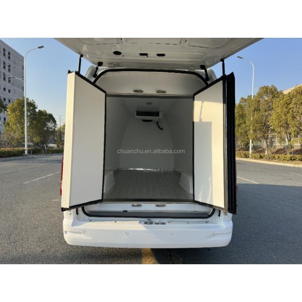Geely E6 Pure Electric Refrigerated Truck 5 Square Fresh Food Cold Chain Truck for Bread Type Energy Green