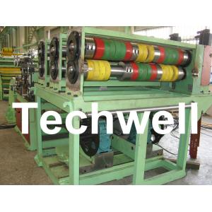 Automatic Slitting Machine Line Composed of Uncoiler, Pinch / Leveling, Slitting