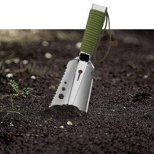 Handle Digging Tools Square Lightweight Manganese Steel Garden Spade