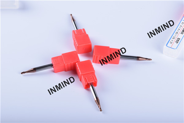 SiN Coating , Ball Nose End Mill , standard type R0.75 , 1.5mm Germany Qulaity , Copper Colour , 2 Flute