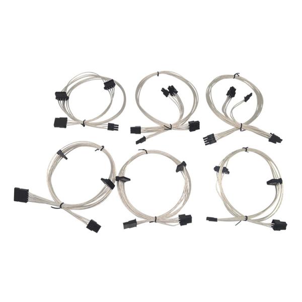 Buy Braided Sleeved Extension Power Supply Modular Cable Kit at wholesale prices